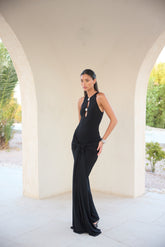 Solana Black Dress