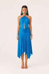 Azure Jersey Dress