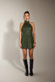 Mini Green Siren Dress