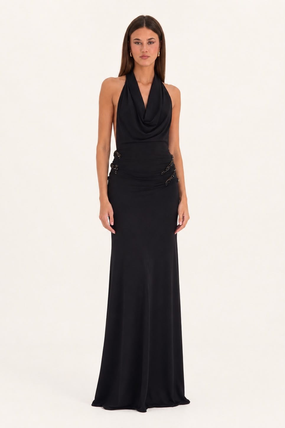 Nerina Black Dress