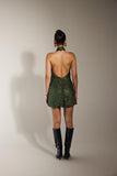Mini Green Siren Dress