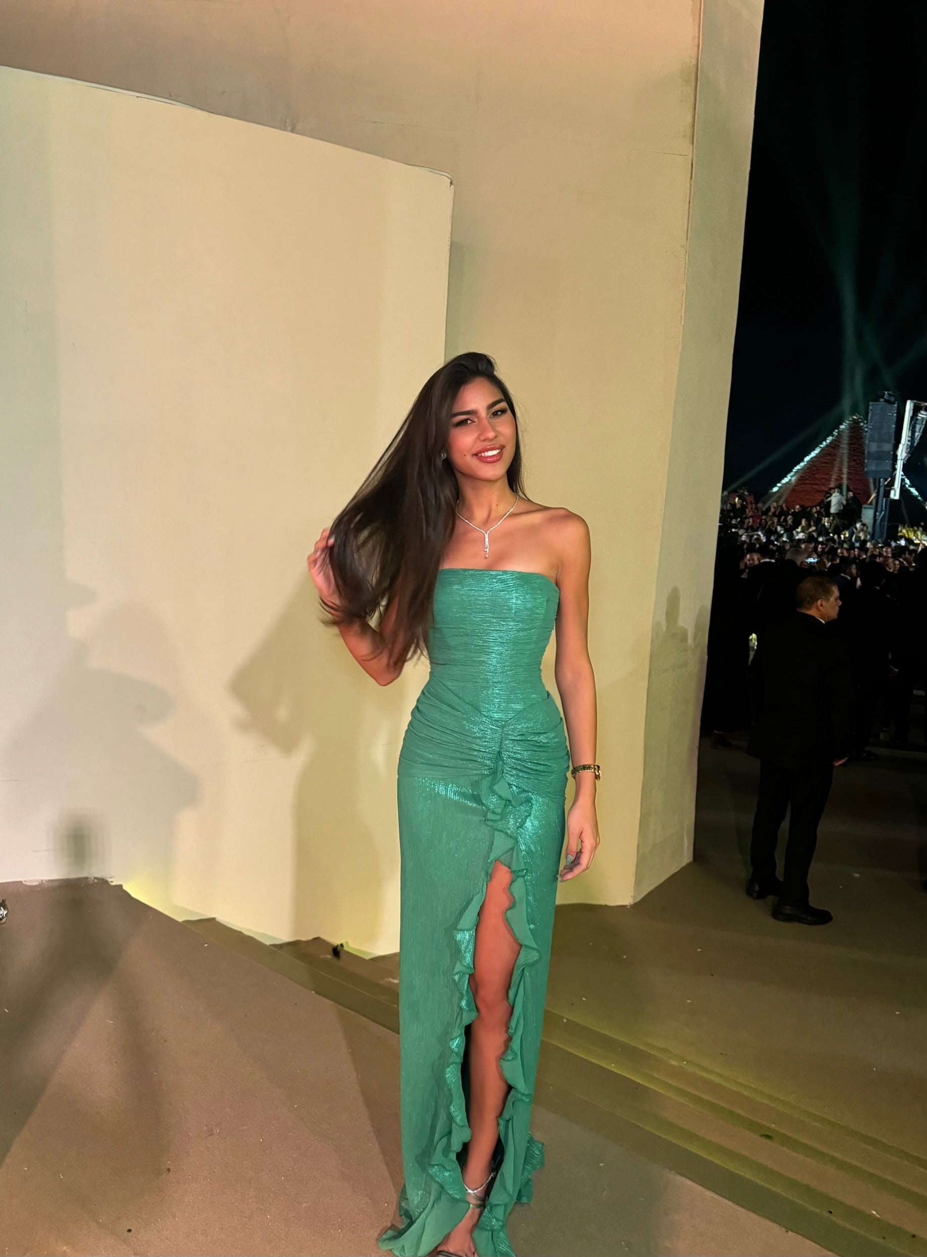 Taya Green Dress