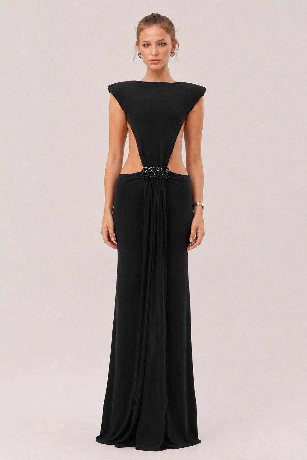 Nerina Black Dress