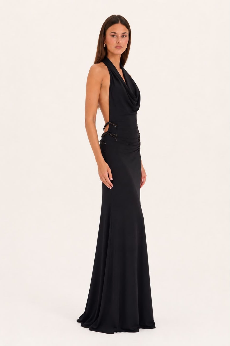 Nerina Black Dress